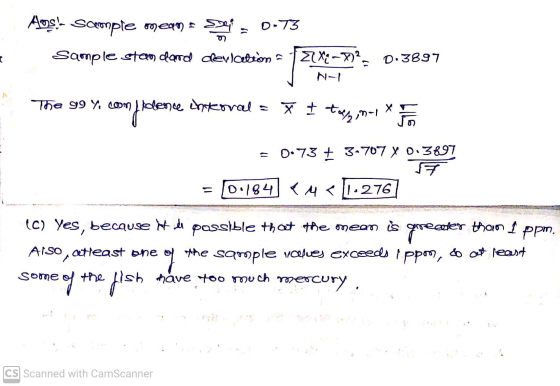 Aos! Scoonple meams Speed: 0.73 Sample standard devicetion - 1 21 X:-)?= D.3897 NI The 99 y, comfidence intoral = 8 + nfidenc