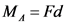 M, = Fd