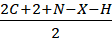 2C+2+N-XH 2