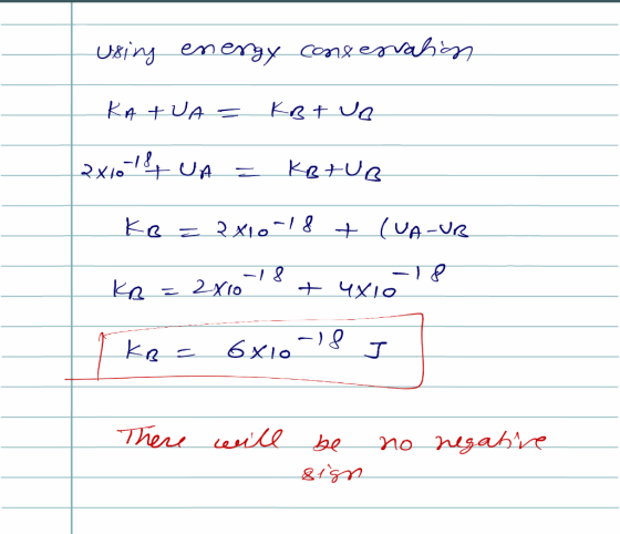 using energy conservation RATUA = KBt ve 2816-187 UA - Ketur KB = 2x10-18 + (UA-UR KB = 2X10-18 + uxio 18 1 kB = 6x10-18 Ther