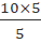 10x5 5