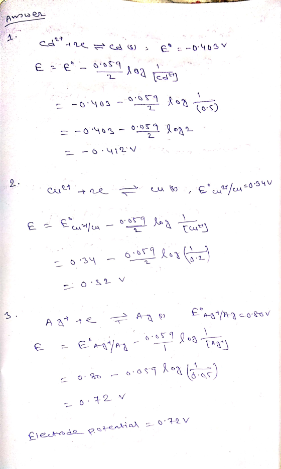answer cd²h are & cd is = -0.4034 €zf9-00$? 109 caring = -0.403 -0.01979 209 Fors) =-0.403 -0.05 log2 = -0.412V. - 2: cu2+ +л