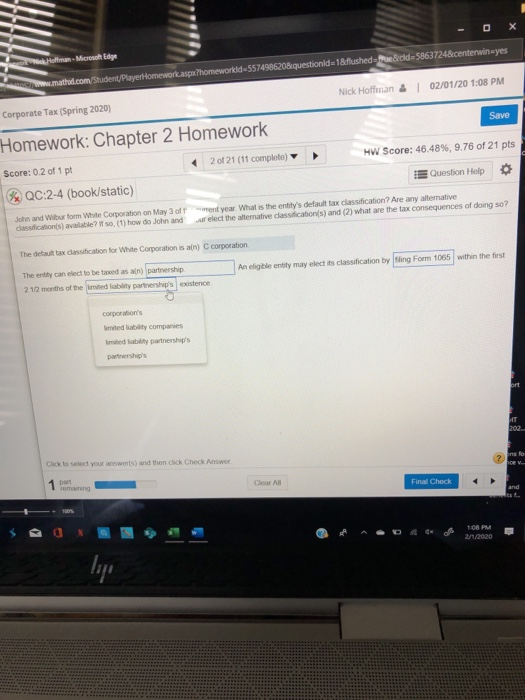 Hoffman Microsoft Edge - 0 mato.com/StudentPlayerHomeworkshomeworld-5574996208question de 18 flushed ld-5863724¢erwin wye