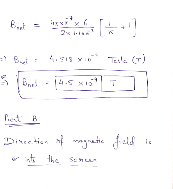 -7 Bnet 2x IxI -4 Tesla (T) Bnet -4 4.5 x10 Bnet T Part iection magnetic ield i s into the Sc neen