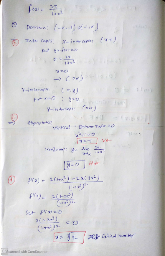 tas fine - Domain: (-2,-) o(-1,2) Inter cepts! x-interceptss (810) put y z fixizo 2 azo - Cool sincero Vinterceptor Cory) Ot