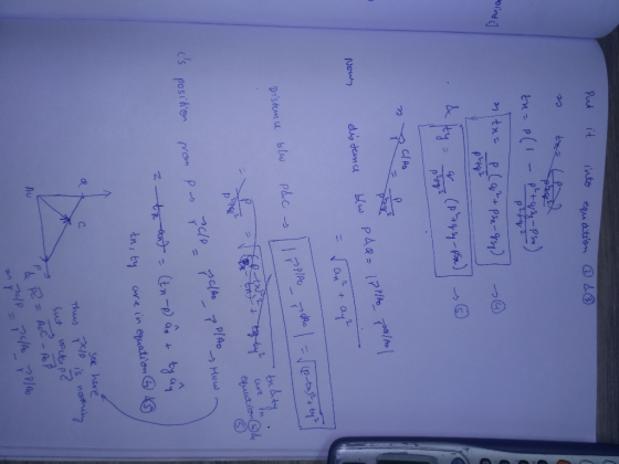 put it into equation ① 2 3 =PLI - PIES) soinde = putem a * Psa-934) s clao blew p&a= IPP/Ao ya/Ao | Now distance = rana tay?