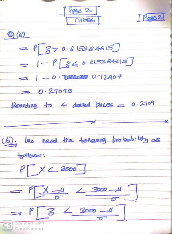 TPage 2 CHEEG 0-6 153846 15 2 64415 O.L153 a012Ao7 O . O.27099 4 dauma Haces Rondng to O-2709 need the llapng obabr ty C ollo