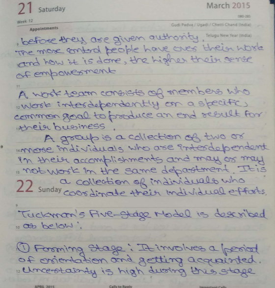 Saturday March 2015 Week 12 Appointments Gudi Padva / Ugadi / Chetti Chand India) before they are given authority Telugu New