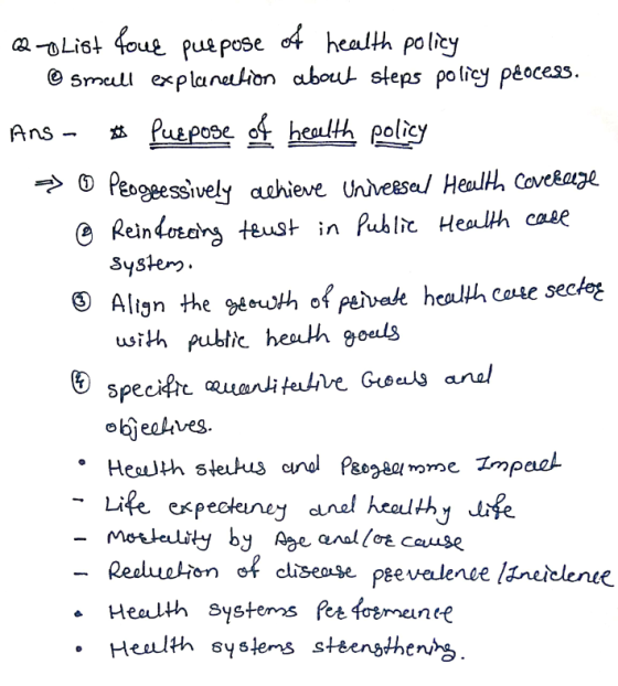 aThis+4oue puepose 따 headth policy O Smeulil explaneution abou sleps policy pêoce3s. C Reindoten test in Rublư Health case Sy