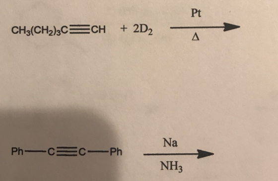 CH3(CH2)2C= CH + 2D2 Na | Phcác_Ph. NH3