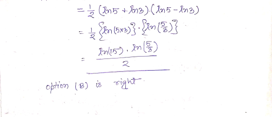 right option (B) is 2. (8) u8 Gainer [Ewx}. {rexelo (Euy - Guy) (Eugs + Guy)