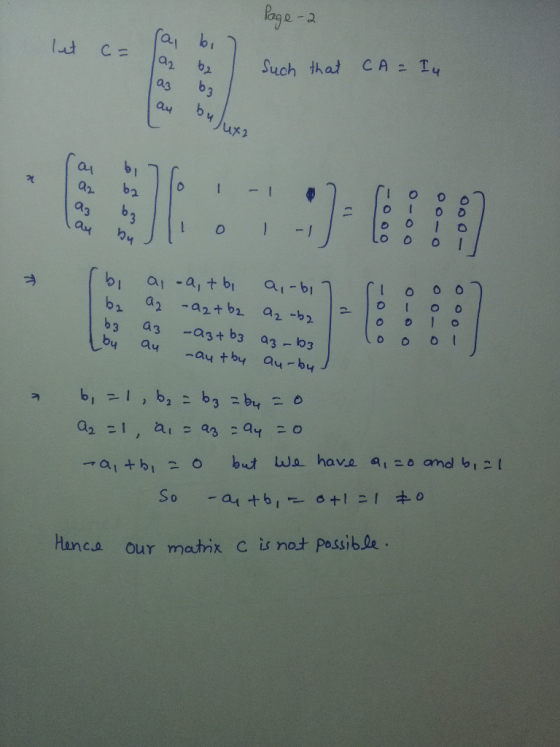 lag e-2 ai Such that CA T C = a2 ag au ux2 о b1 an -I Lo 63 au a3 a1-61 a1-a,t b1 a2 -a2+ b2 az-2 a3 -03 -a3t b3 a3 3 au bu -