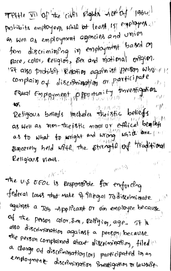 pohibita employee hAQ bt leo 1ST employer. against a Tob ppl?can רס an employee becau rticipate iðan