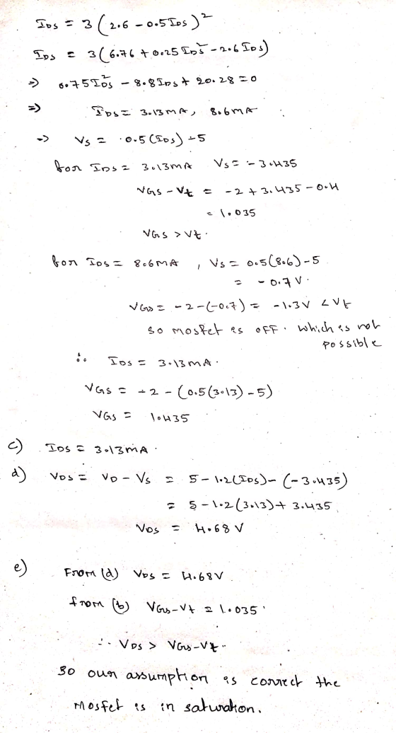 Jos = 3 (206 -0.550s) Iss = 3(6.776 7.0025 I35 -206 Ios) >> 6075175 – 8.8 Inst 20.2830 =) Tos= 3.13 mA, 8.6mA - Vs = 0.5(50s)