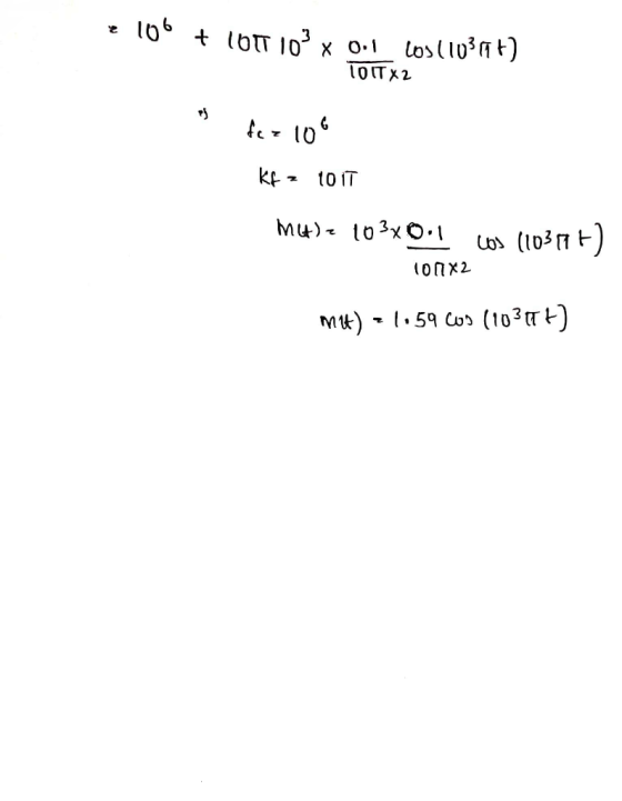 2 10° + 1OTT 103 x 0.1 Los(10319+) 10 ITX2 + fee 106 Kf = 1017 mut)e 103x0.1 cos (10387+) 1011 X2 Mut) = 1,59 C09 (10317+)