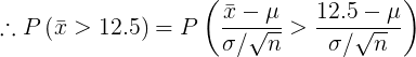 T- 12.5 - ::PT > 12.5) = P o/vn o/vn