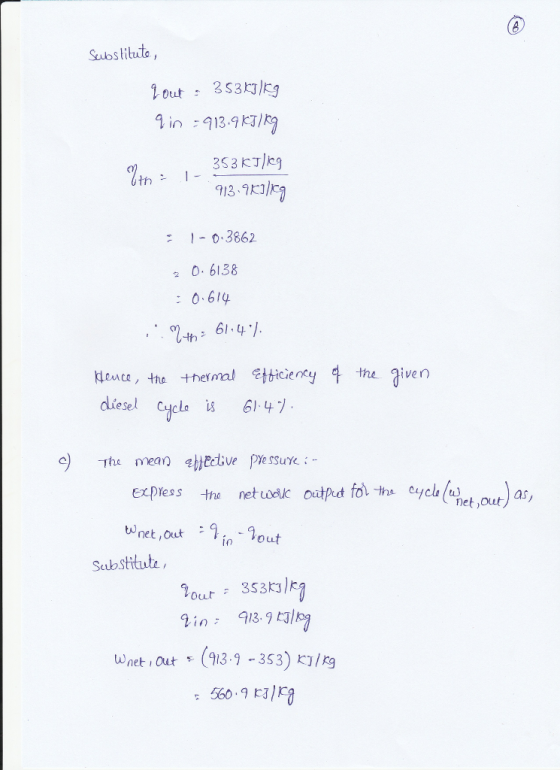 Subs lituto 1 in 13.93i 353に丁/kg th : 1-3862 2 0. 6138 : 0 619 díesel Cycls i 647 The mear) ve Pye SSuYe Exless the net wc oa