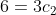 6=3c_2