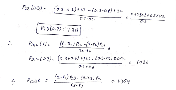 Prz (0-3) = 0.3-0.2)2:23 -10.3-0.8) 1.22 0,14223+0.581.22 0-8-0.2 0.6 P23(0.3) ? 1388 * Porr (4)= (1-%o) Piz - (2-42) Pol X2-