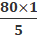80x1 5
