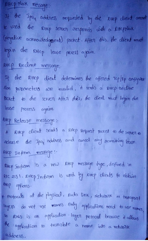 pHcp Nok message: uved the onp sewen eative acvouledmens) packet.Aten tis, the iend u determines ahe offered โ Plıp acket to