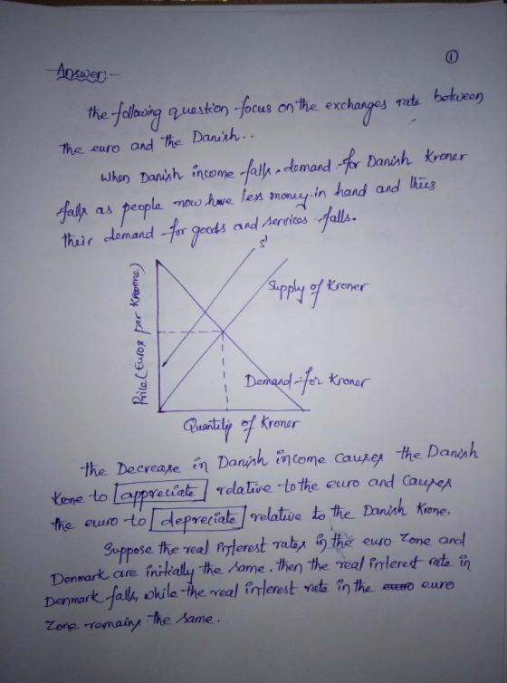 wer!- tha-folloing ouostor)-focus onthe exchanges Tat. bekkeり The euro and the Danish ulkon bansh income fal tomand f Danih Krner their domand -For goods and deruicos falls Ksoner De Kroner Quaid kroner the Decreate in Danih income cause the Danish Kene to lepps Tela Live to the euro and Cauper the euuo to [depreciela relative to the Danish tome Suppose the veal Payterest Tabs g the euro Tone an Denmark are intedly the Anne , then the neal Frieret i t -in Zone romairy the Mame.