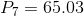 Py = 65.03