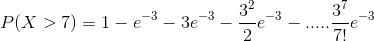 P(X> 7) =1--3-3-3_