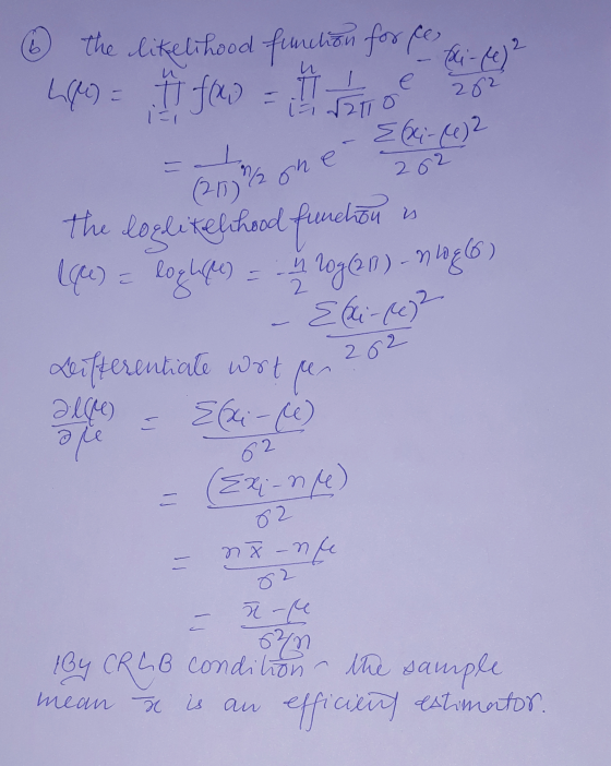 ☺ the likelihood function for ca te-pe)? Life) = I few = 11 e 28 the doçdikelihood function is lge) = logbque) - 10920) - 605