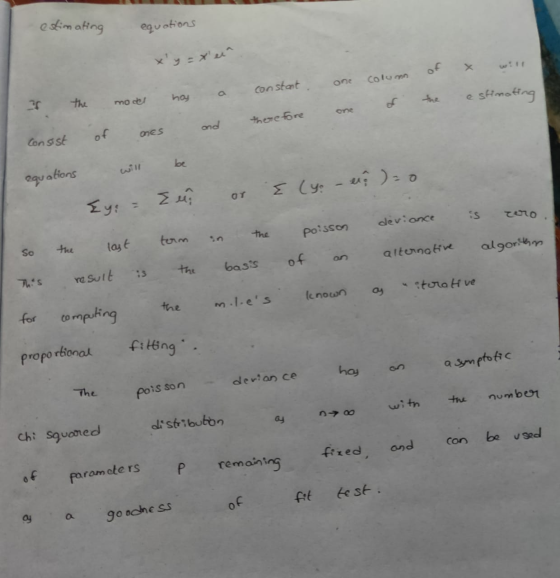 estimating equations xy=xua column one constant hoy stimating the mod one therefore and Consist Ones of be will equations E