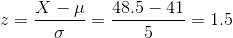 X-μ 48.5-41
