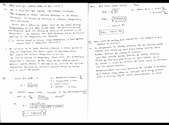 Now, Root meen Square Velocity. Vemy me atomic mass = 4.003 mer = 4:003x10 Vorms EV3RT Why real gas expand outer ce gets cool