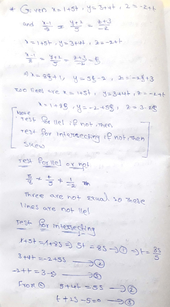 23 and - SL23 213 got e Text gor ntoteectnnot hen sked Three are not. RUCU so These ines ore not le Bs Fyo乱@) 5+나 L -5S-一つ②