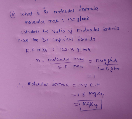 domula Moleeulas what tnoleulas ma: 12091Mob Calculate the Yatio of moteulal domula maw te by empral domulo E.Pmar 120.3 91 m