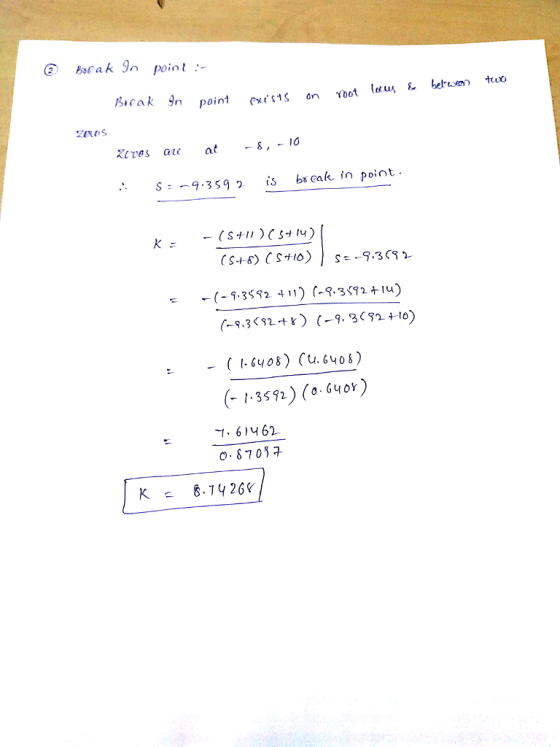 ⑧ b,c a k 9n point :- betoo n point exists an bot u zooS -10 Xives au at-8, - 9.359 is bs cak in point 13592) (o Guor) 61462
