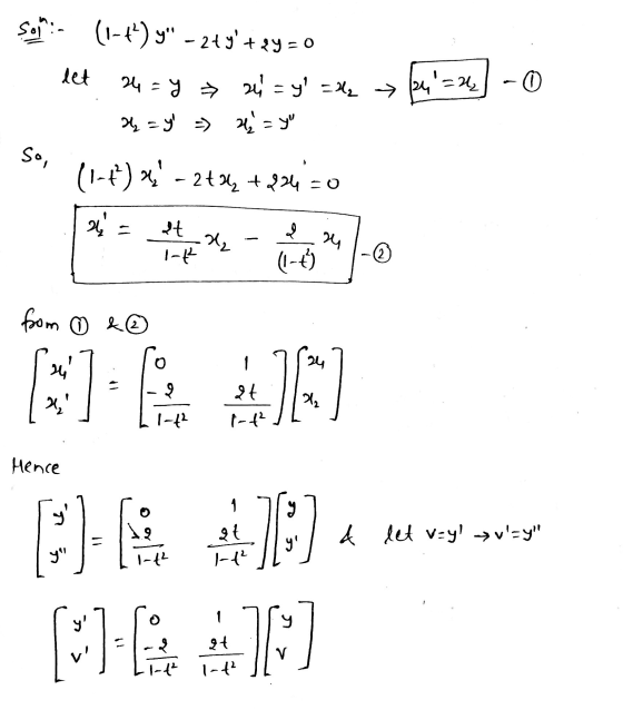 See (I-4) - 2ty + 19 = 0 let =2 -0 24=y 3 2 =y 222 ㅋ 일=y 키 길=y Soo (1-t) - 21 2, + 2244 = 0 (1-t) ~ ? Rt 샤 로 4 (2) fro