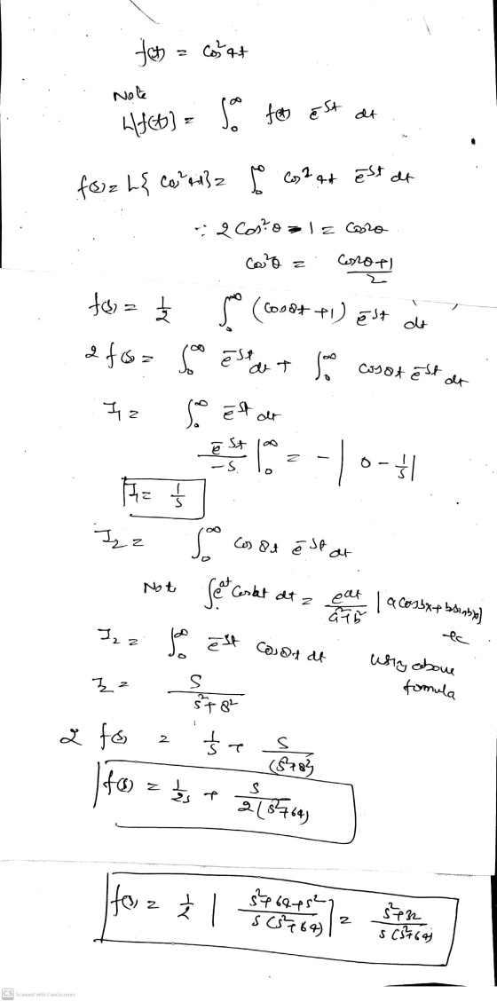fen Cosat Note for est at 41468) = sa for L{ coll}z r co?at est at 2 Cos?o o la Coro coroz Corofl toia Coodt ti PI est dt so