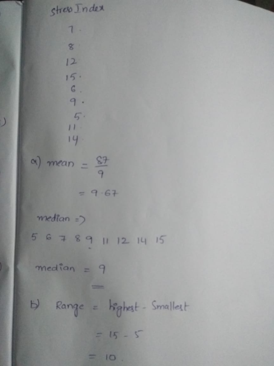 sthes Index 12 9 5 ) mean median- 5 68q I12 14 15 median angebghest Smalla - Smalle IO