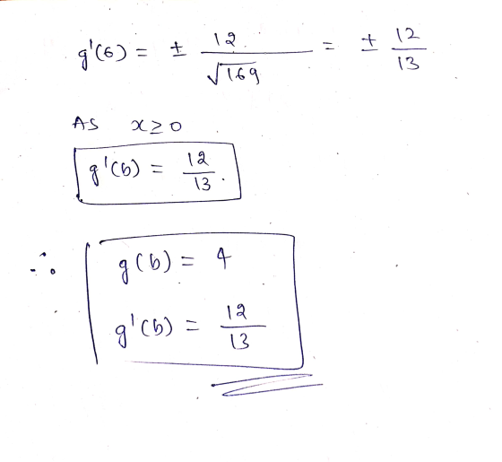 13 + 아12 의 g(6) = + 13 169 AS ozn0 (6) 다 1g 13. g(b (b) = 4 12 b) : 13