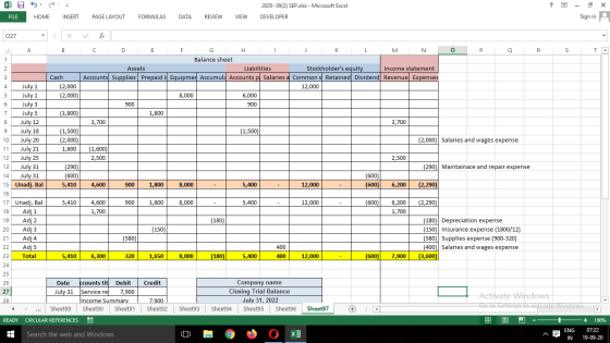 XUS 2020-09(2) SEP.xlsx - Microsoft Excel X FILE HOME INSERT PAGE LAYOUT FORMULAS DATA REVIEW VIEW DEVELOPER Sign in 027 Х fx
