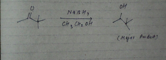 다. R NaBH5 CH, CH 애 (Major Prodred