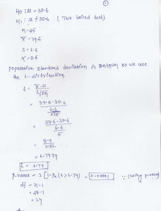 o Ho ills 3006 Hill & 30% n=25 t Two talred test). X = 39.5 S-616 4 =0.5 popielateľom. Standard deviation is ten kowo 80 we w