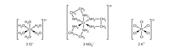 | 3+ CH | 2+ NH2os. CH2 NH2. NH-CH, NHCH2 NH2 1- ...H20 NH2 CI |C, T. ..iC/ HO |H0. |H2O HO HO | CH2=CH2 CI CI CI 2 CI 3 NO3
