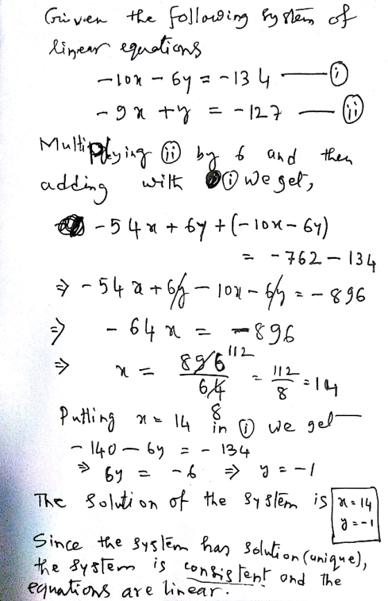 Gri ven the folloiye iner nolions 1ox6y13 4 - 127 Mulipyi b akd the wi weet, addng -546y -10x-6) 762 134 54 10- -36 - 64 n -