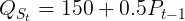Qs = 150 +0.5P4_1