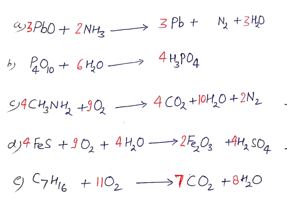 4339b0 + 2NHA - 3 Pb + N2 +340 by P90+ 6H0 -4HPO4 94CH3NH2 +902 -> 4CO2 +10440 +2N, dj4 FeS + 9 O₂ + 4H20 - 2FeO3 + H2SO4 9 C
