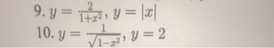 9. J = ਸੰਢ, 3 = z| 10. y = 3 = 2