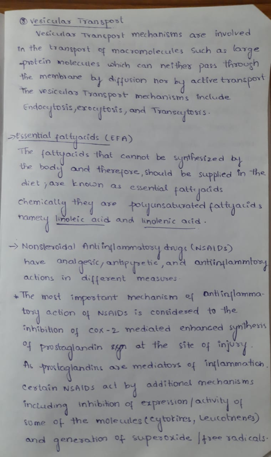 The the essential fattejacids ® vesicular Transport Vesicular Transport mechanisms are involved in the transport of macromole