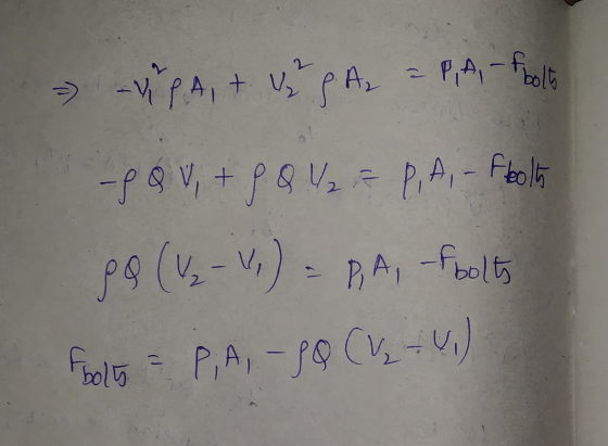 -> PA, - 18 (V ₂ - - PA, + V A PIA, - bollo -P Q V + FQ / ₂2 P, A, - Floolth pg (v₂ - 4) = P, A, -fools -