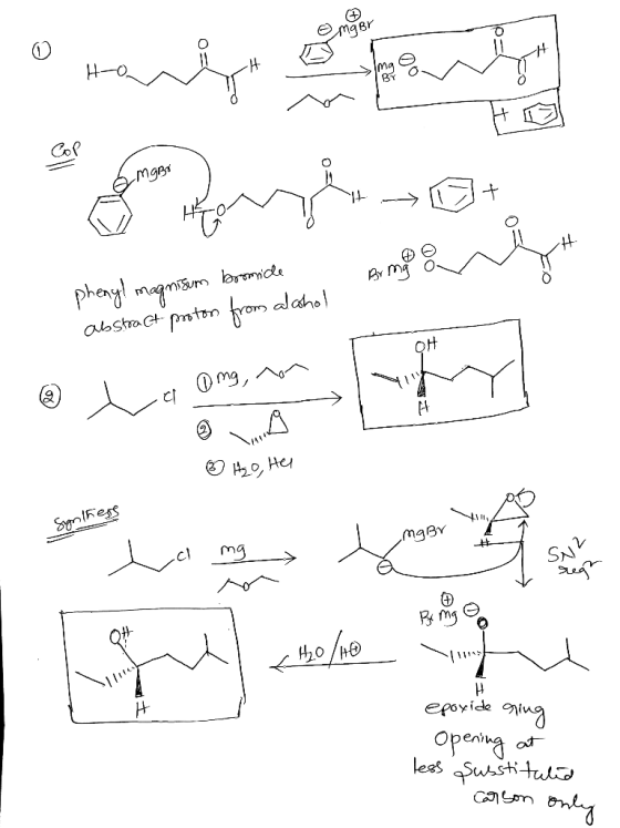 ma Cof mgp phag magmsm ormice abstraGpmton from alaho By OH mg 20, He Syntess Mg mgBY SNV epoxide Opening o lees Sustitu Con